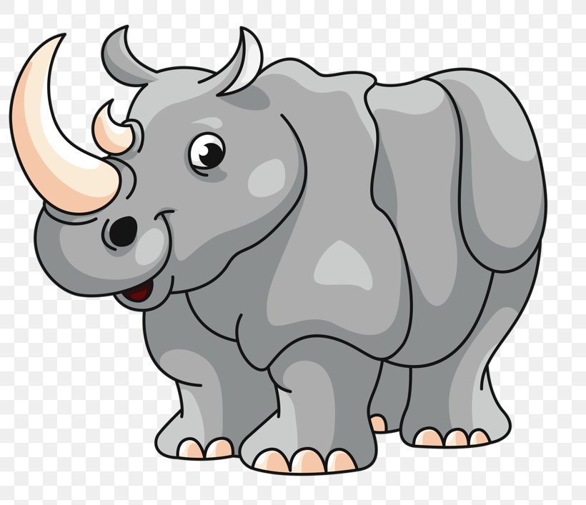 Detail Rhino Clipart Nomer 9