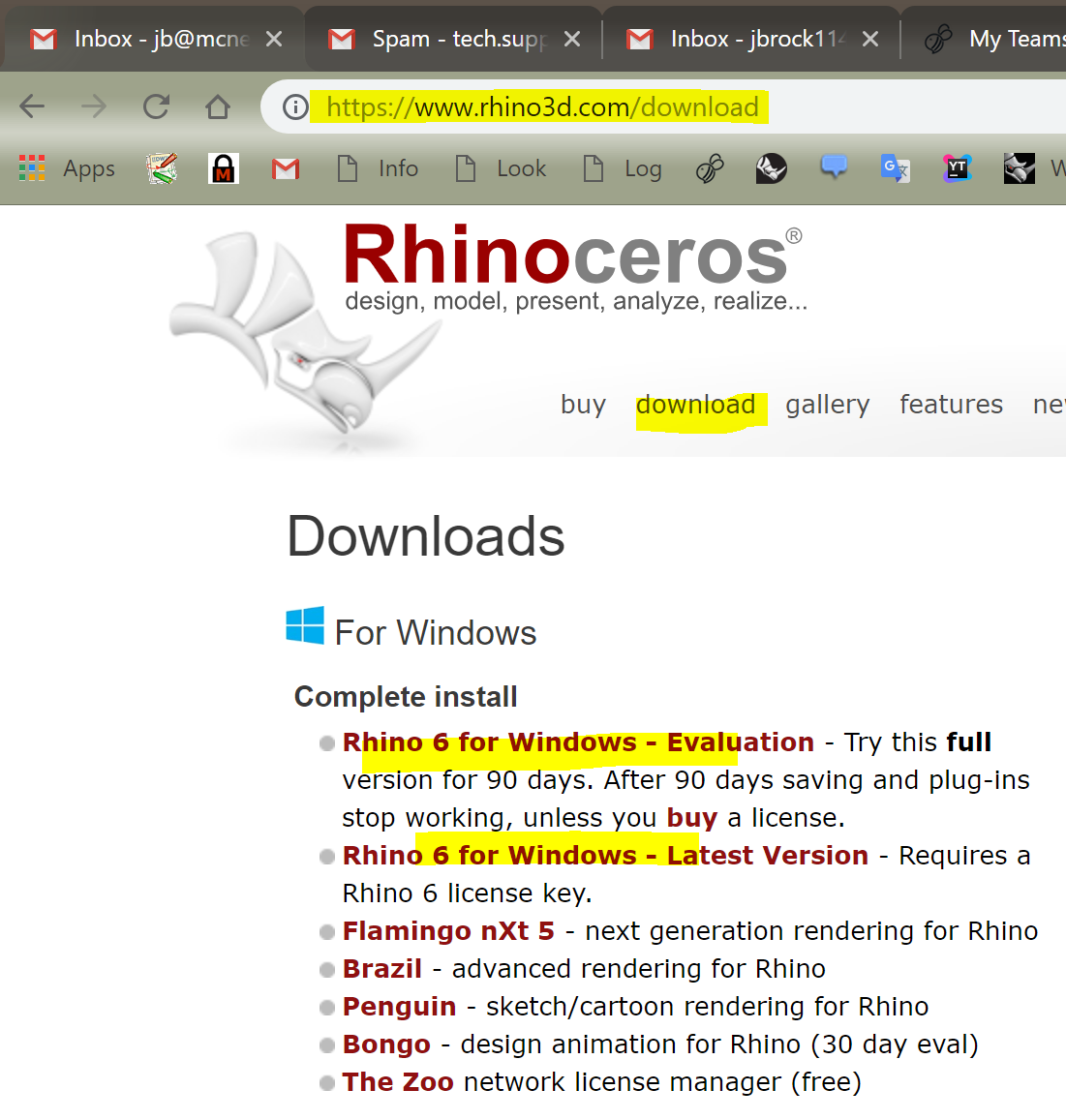 Detail Rhinoceros Download Nomer 26