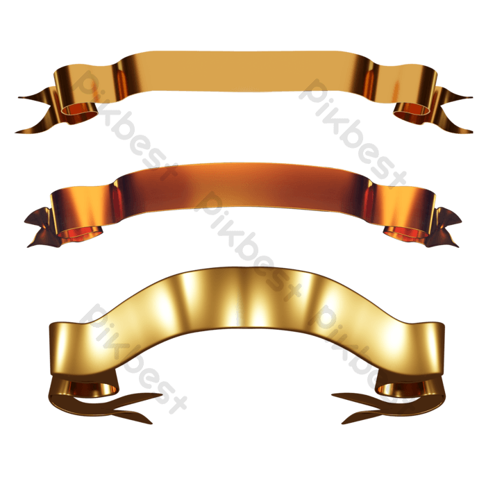 Detail Ribbon 3d Png Nomer 32