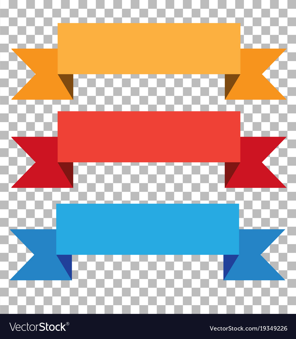 Detail Ribbon Banner Transparent Background Nomer 15