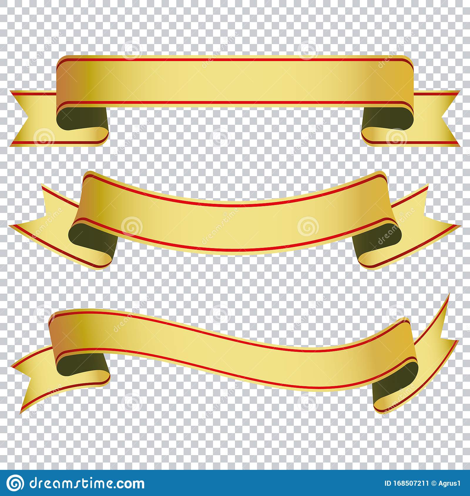 Detail Ribbon Banner Transparent Background Nomer 43