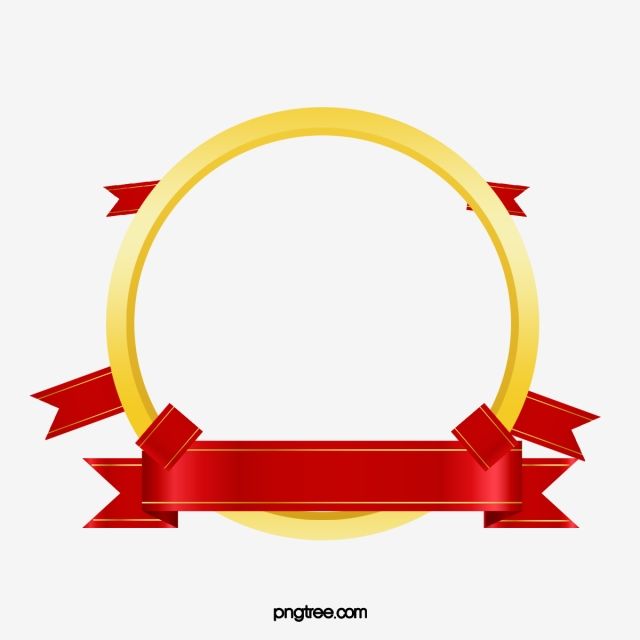 Detail Ribbon Frame Png Nomer 35