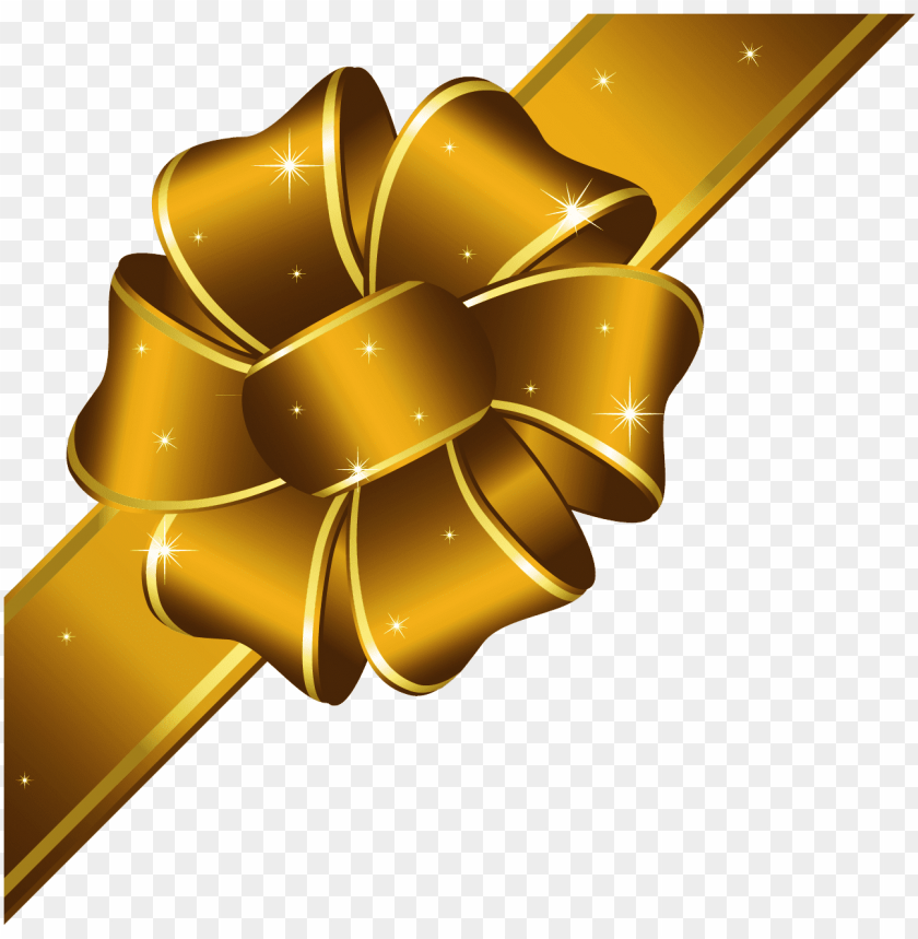 Detail Ribbon Gold Png Nomer 23