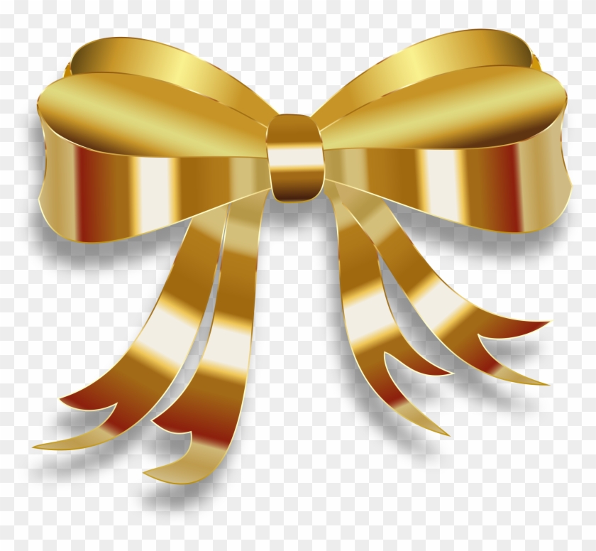 Detail Ribbon Gold Png Nomer 26