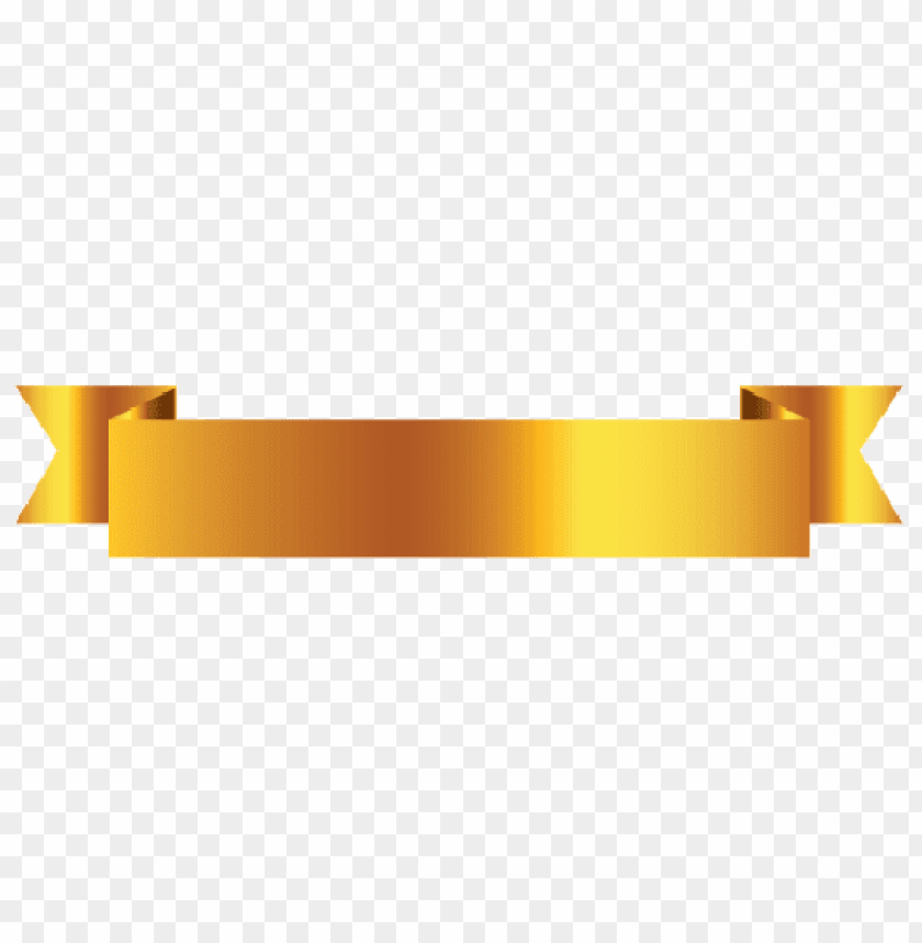 Download Ribbon Gold Png Nomer 4