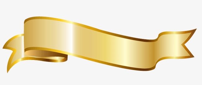 Detail Ribbon Gold Png Nomer 8