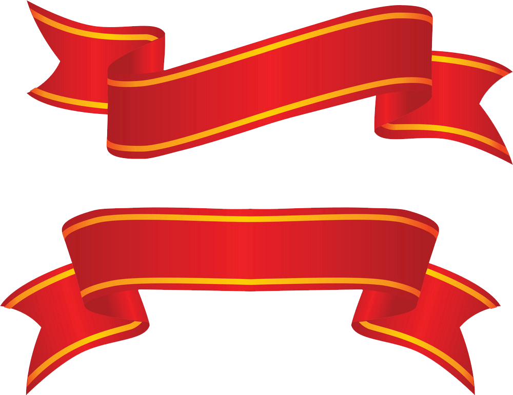 Detail Ribbon Red Png Nomer 13
