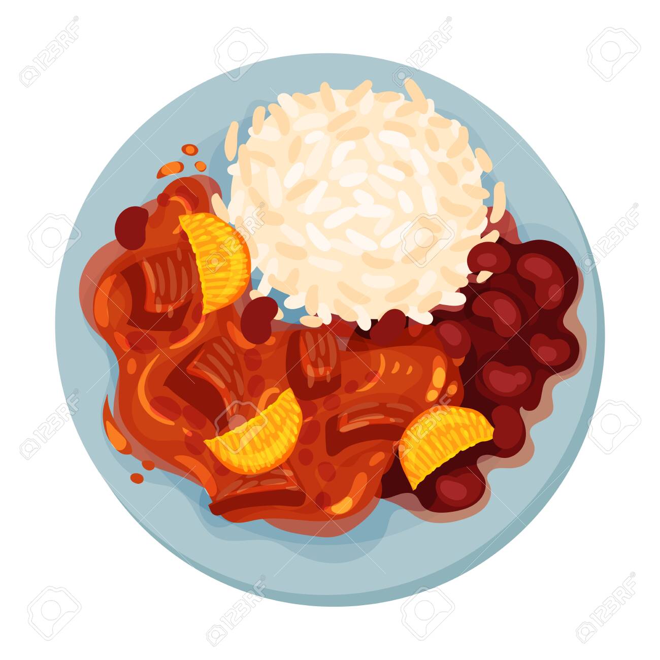 Detail Rice And Beans Clipart Nomer 9