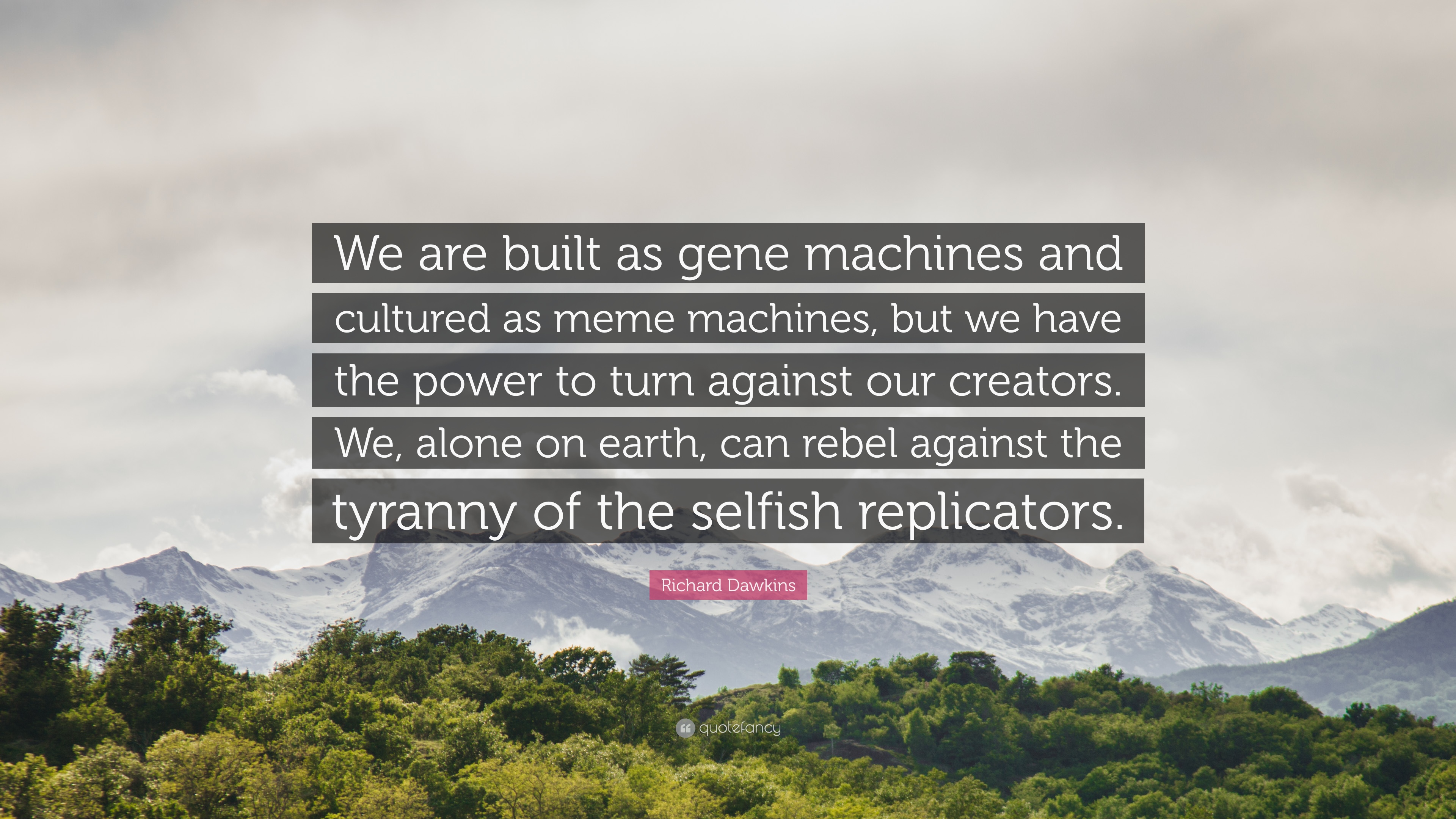 Detail Richard Dawkins The Selfish Gene Quotes Nomer 12