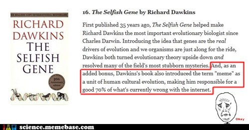 Detail Richard Dawkins The Selfish Gene Quotes Nomer 25