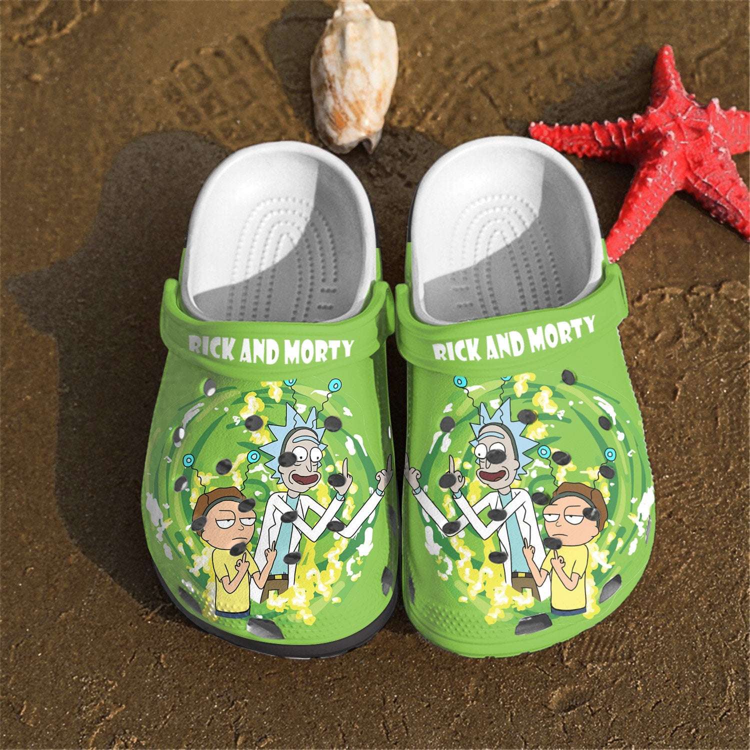 Detail Rick And Mortu Crocs Nomer 4