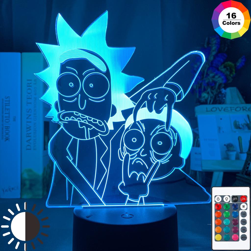 Detail Rick And Morty 3d Lamp Nomer 15