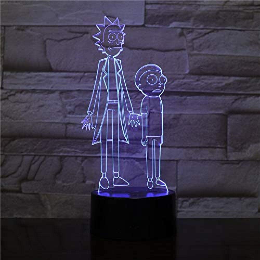 Detail Rick And Morty 3d Lamp Nomer 18