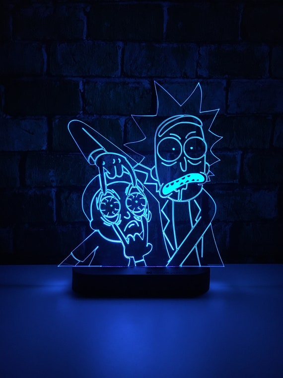 Detail Rick And Morty 3d Lamp Nomer 19