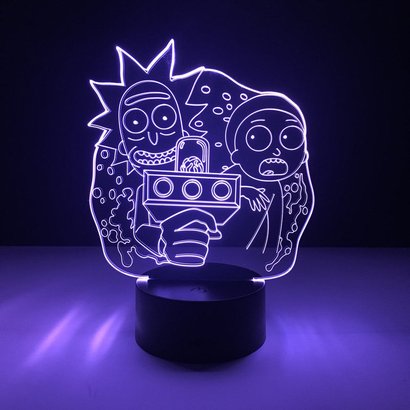 Detail Rick And Morty 3d Lamp Nomer 21