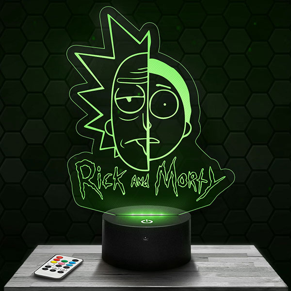 Detail Rick And Morty 3d Lamp Nomer 4