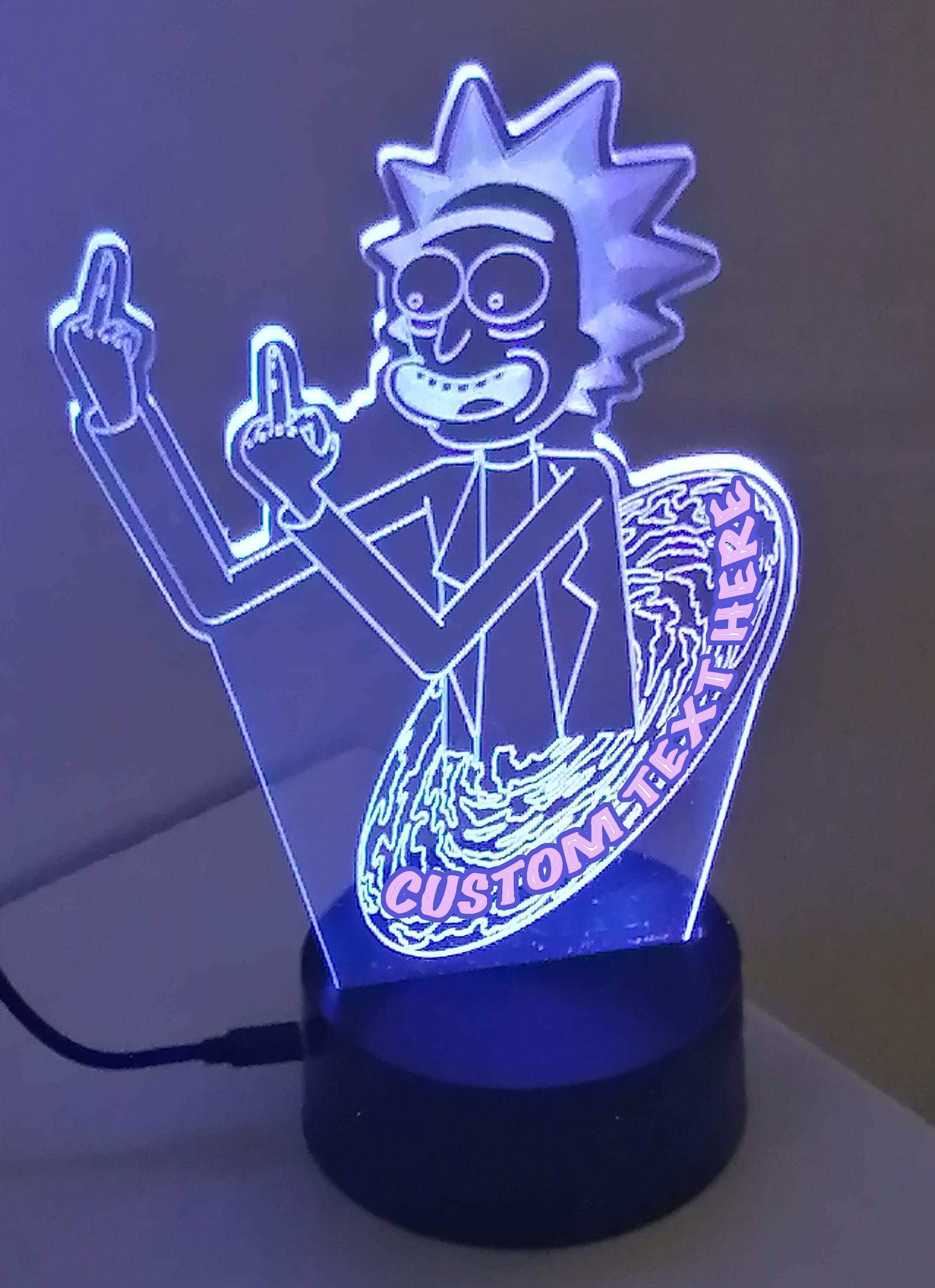 Detail Rick And Morty 3d Lamp Nomer 35