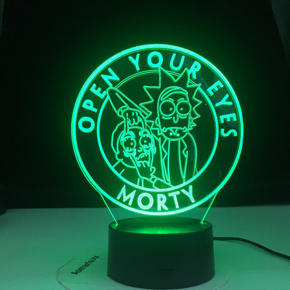 Detail Rick And Morty 3d Lamp Nomer 38