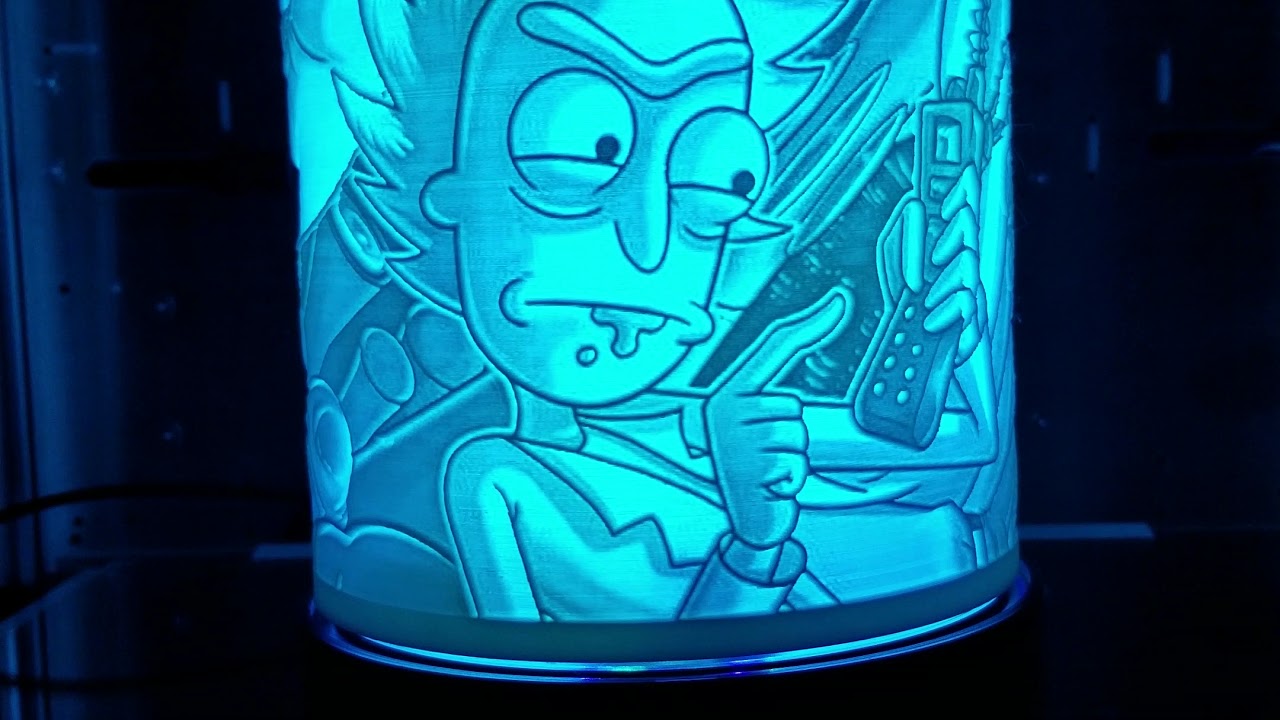 Detail Rick And Morty 3d Lamp Nomer 40