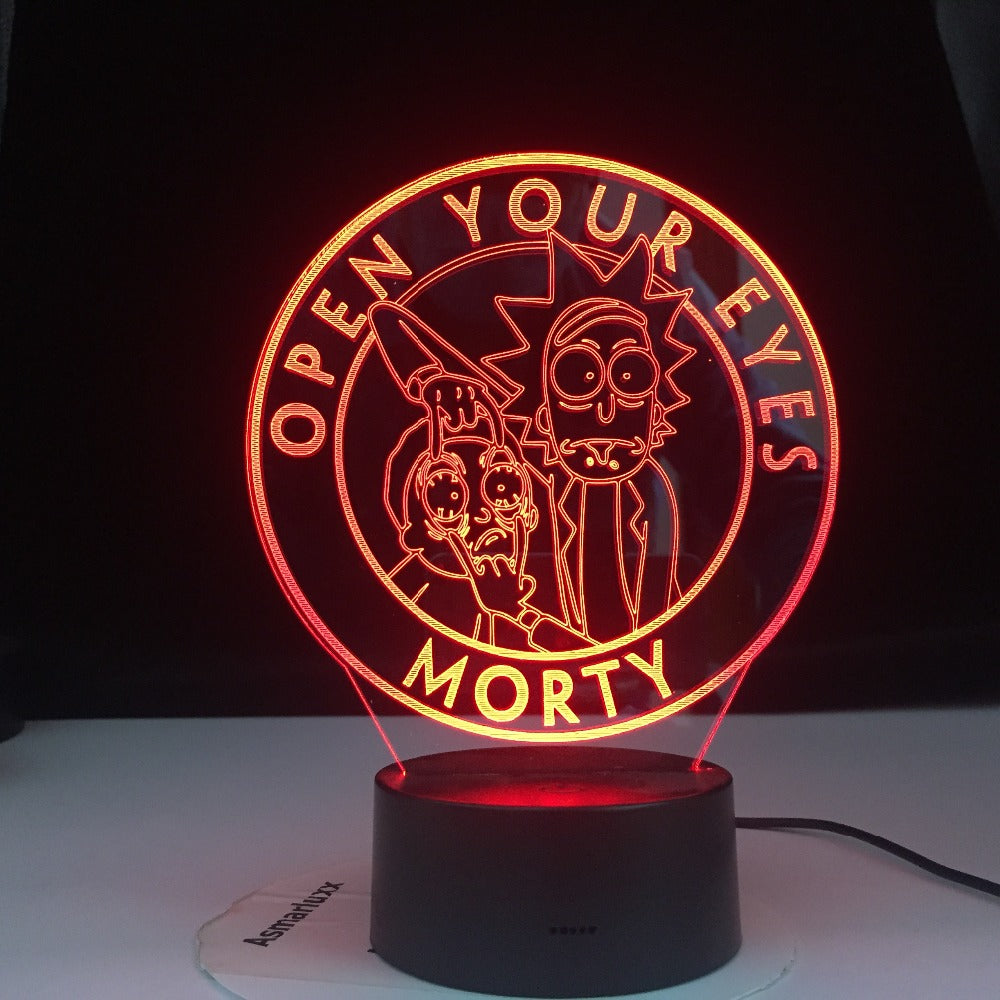 Detail Rick And Morty 3d Lamp Nomer 43