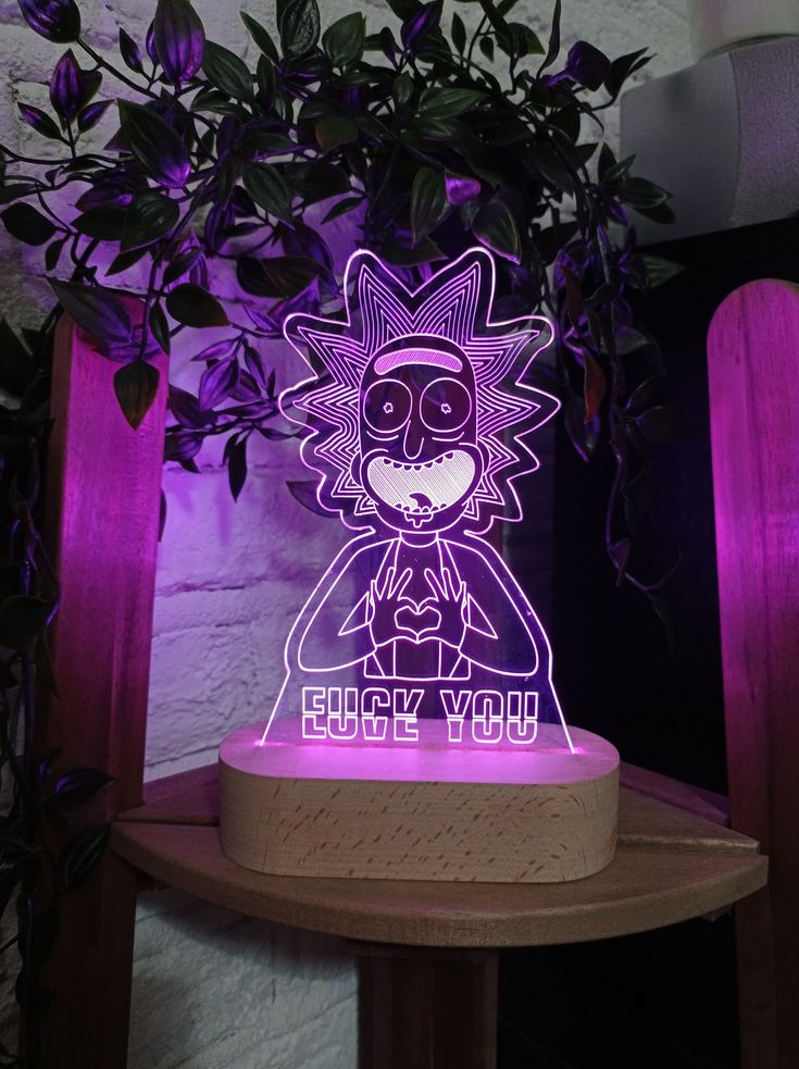 Detail Rick And Morty 3d Lamp Nomer 45