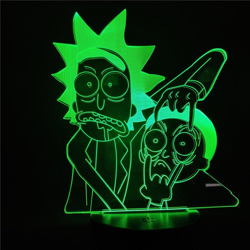 Detail Rick And Morty 3d Lamp Nomer 8