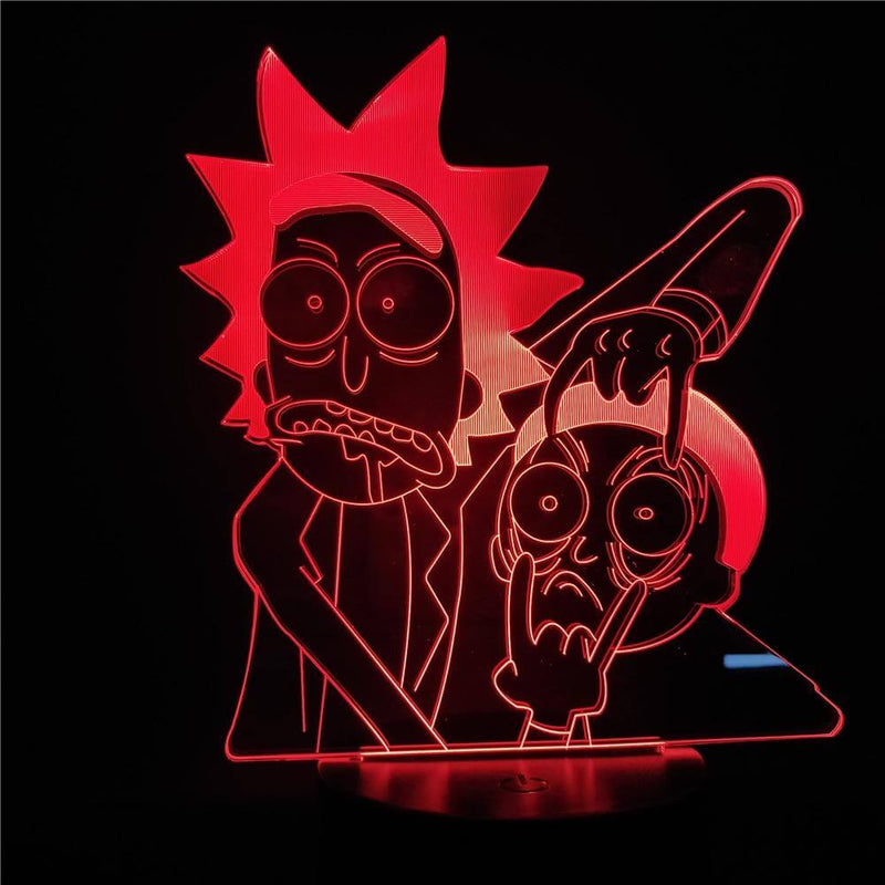 Detail Rick And Morty 3d Lamp Nomer 10