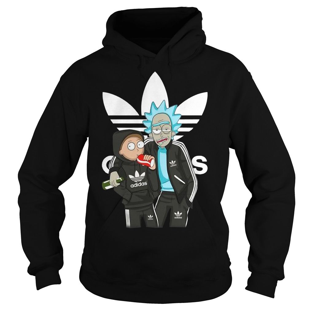 Detail Rick And Morty Adidas Hoodie Nomer 2