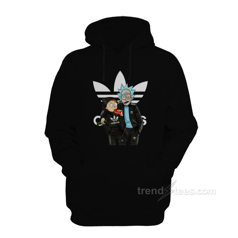 Detail Rick And Morty Adidas Hoodie Nomer 5