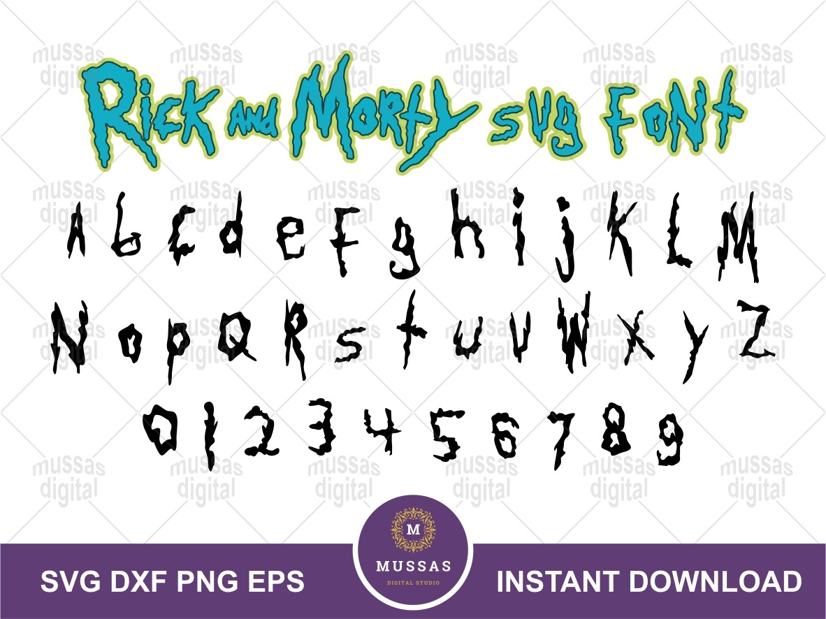 Detail Rick And Morty Alphabet Nomer 8