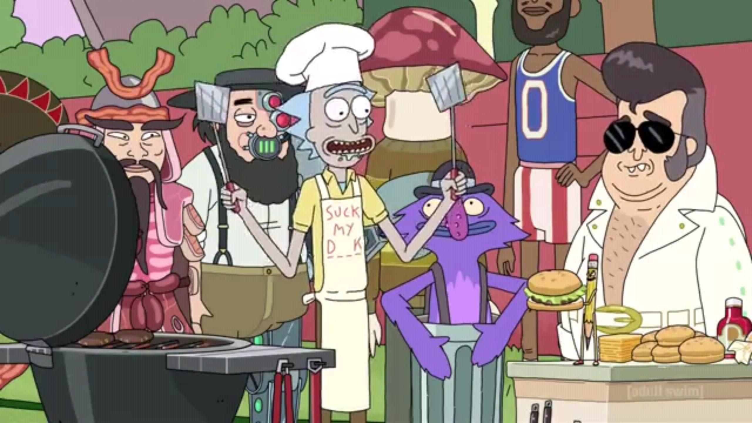 Detail Rick And Morty Apron Nomer 4