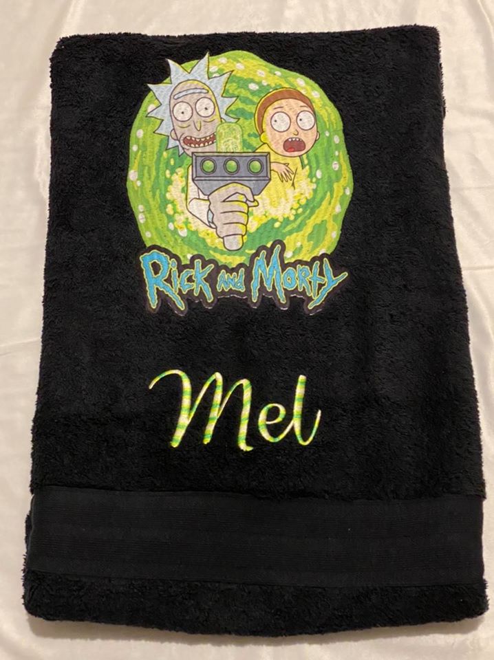 Detail Rick And Morty Beach Towel Nomer 36