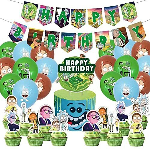 Detail Rick And Morty Birthday Banner Nomer 28