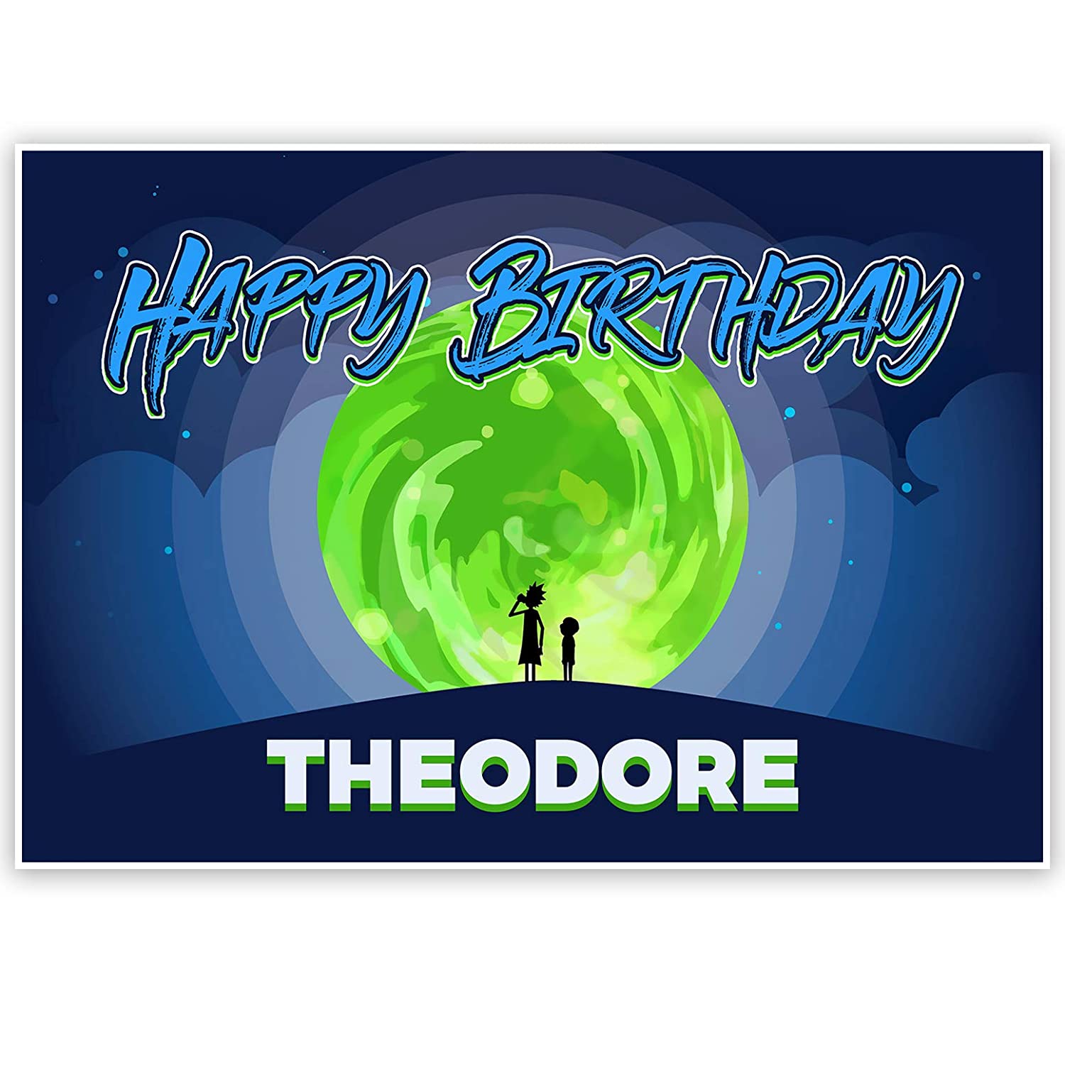 Detail Rick And Morty Birthday Banner Nomer 49