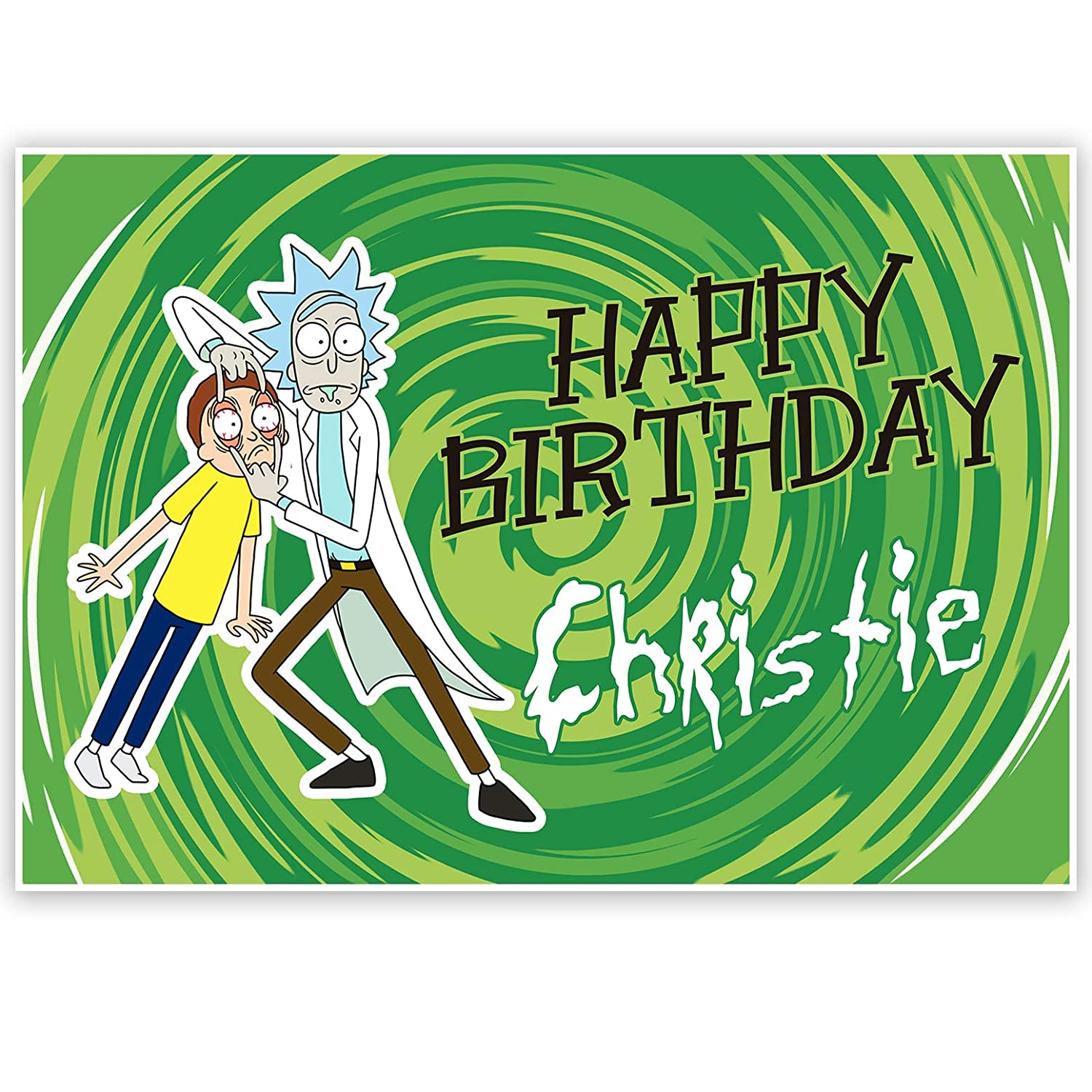 Detail Rick And Morty Birthday Banner Nomer 10