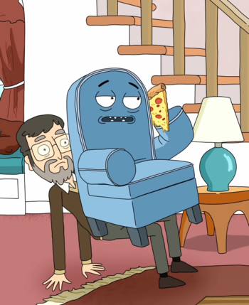 Detail Rick And Morty Chair Pizza Nomer 49