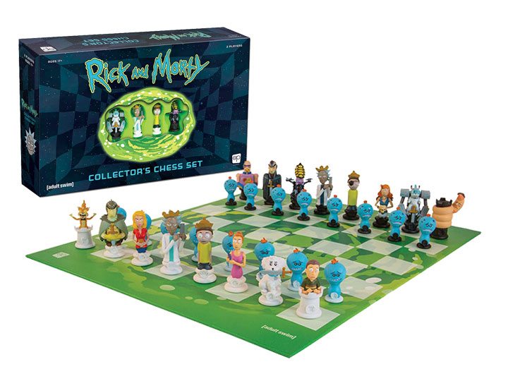 Rick And Morty Chess Board - KibrisPDR