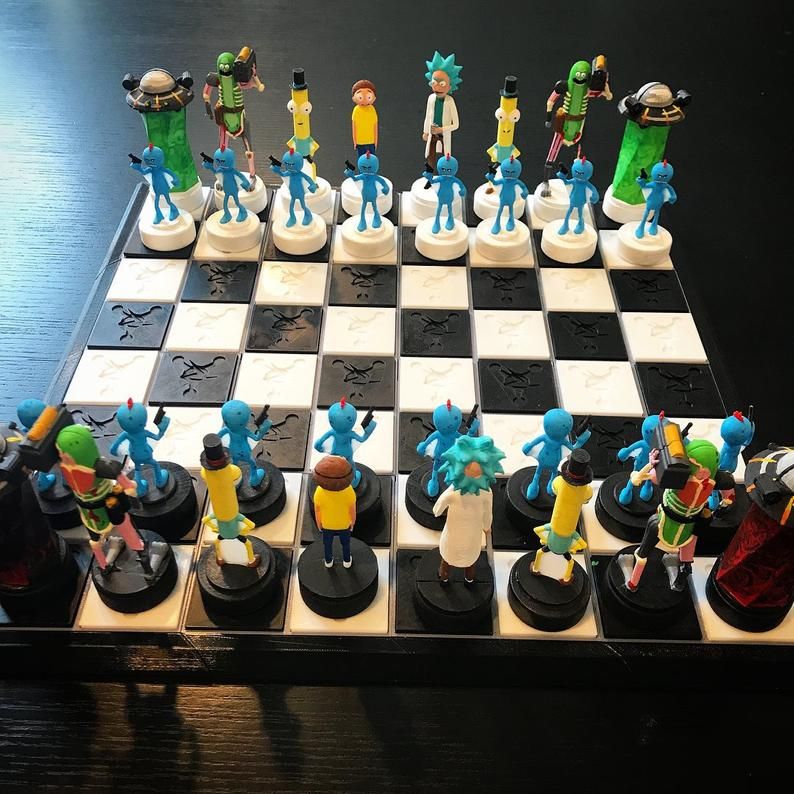 Detail Rick And Morty Chess Board Nomer 9