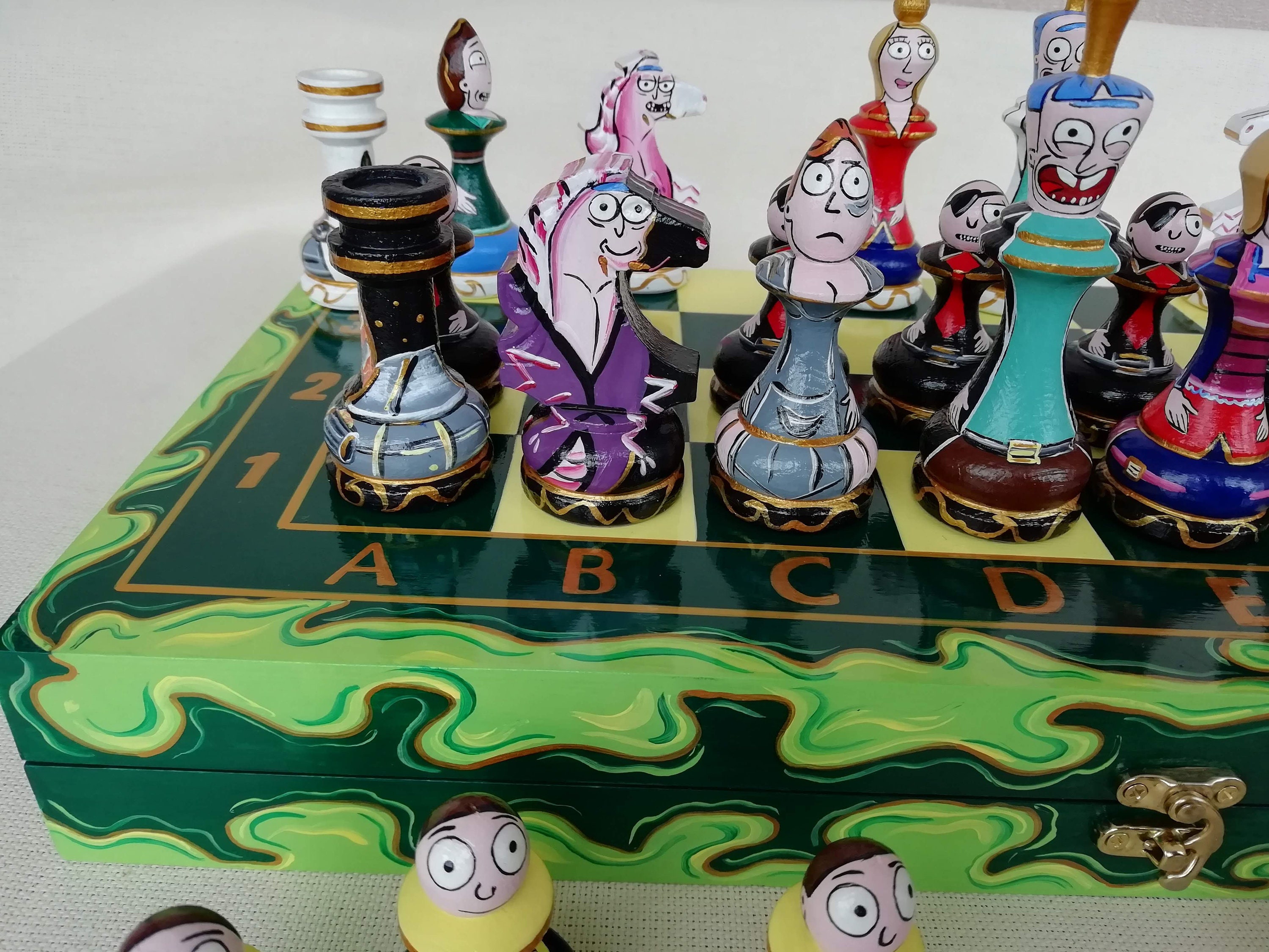 Detail Rick And Morty Chess Board Nomer 21