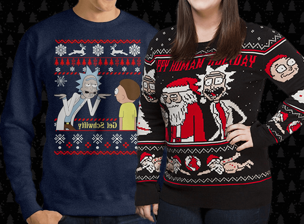 Detail Rick And Morty Christmas Sweater Nomer 27