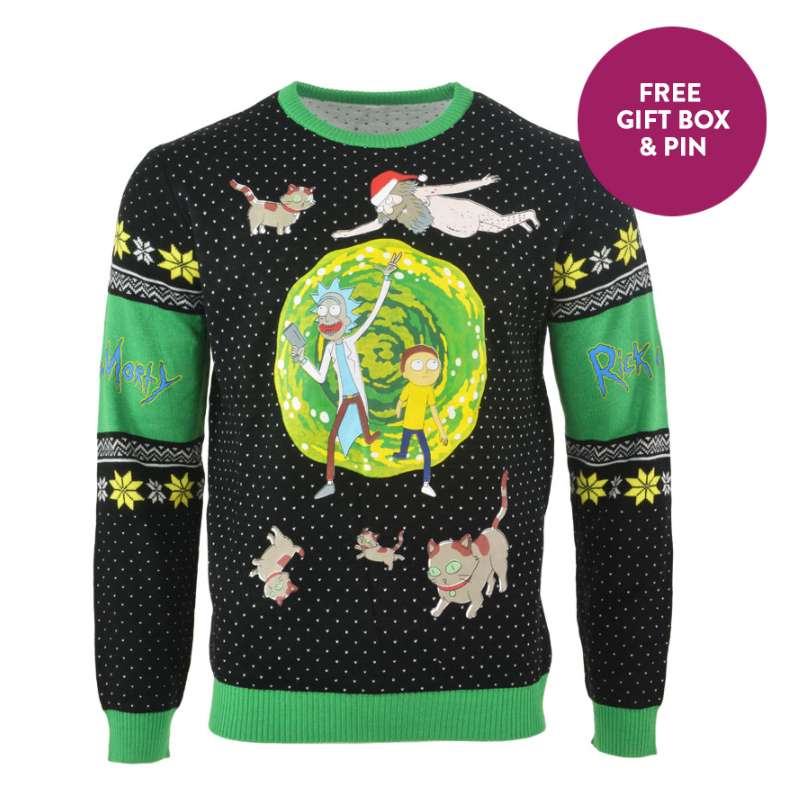 Detail Rick And Morty Christmas Sweater Nomer 30