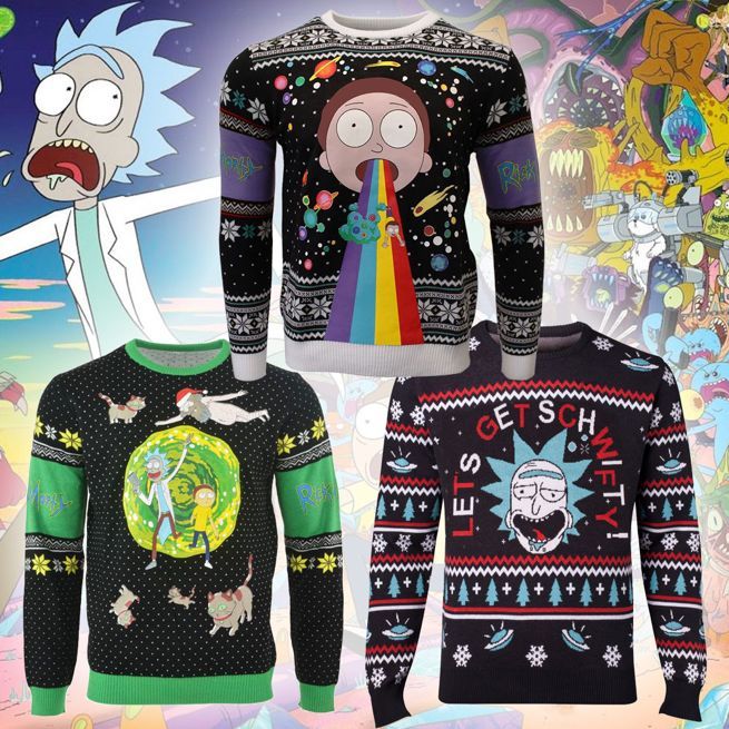 Detail Rick And Morty Christmas Sweater Nomer 38