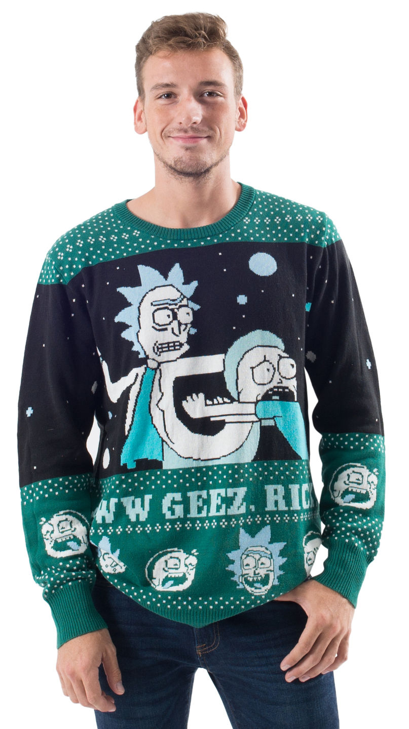 Detail Rick And Morty Christmas Sweater Nomer 6