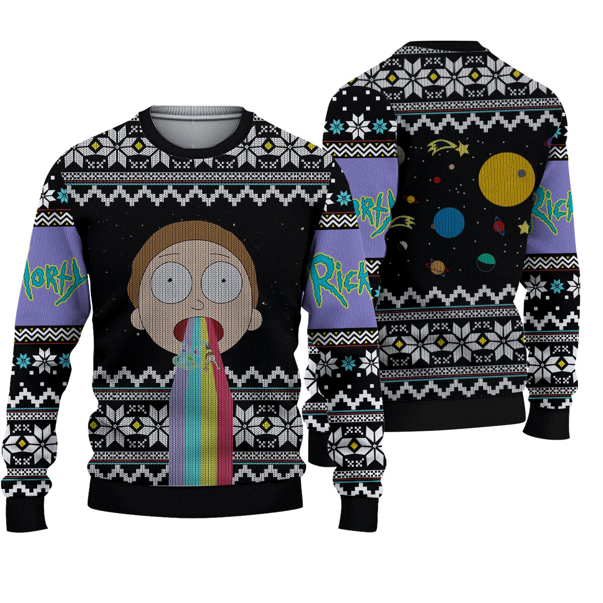 Detail Rick And Morty Christmas Sweater Nomer 48