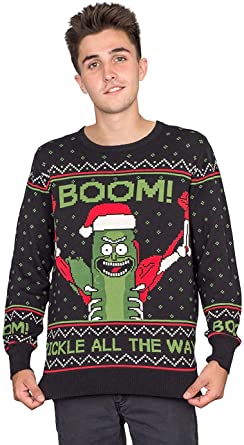 Detail Rick And Morty Christmas Sweater Amazon Nomer 3