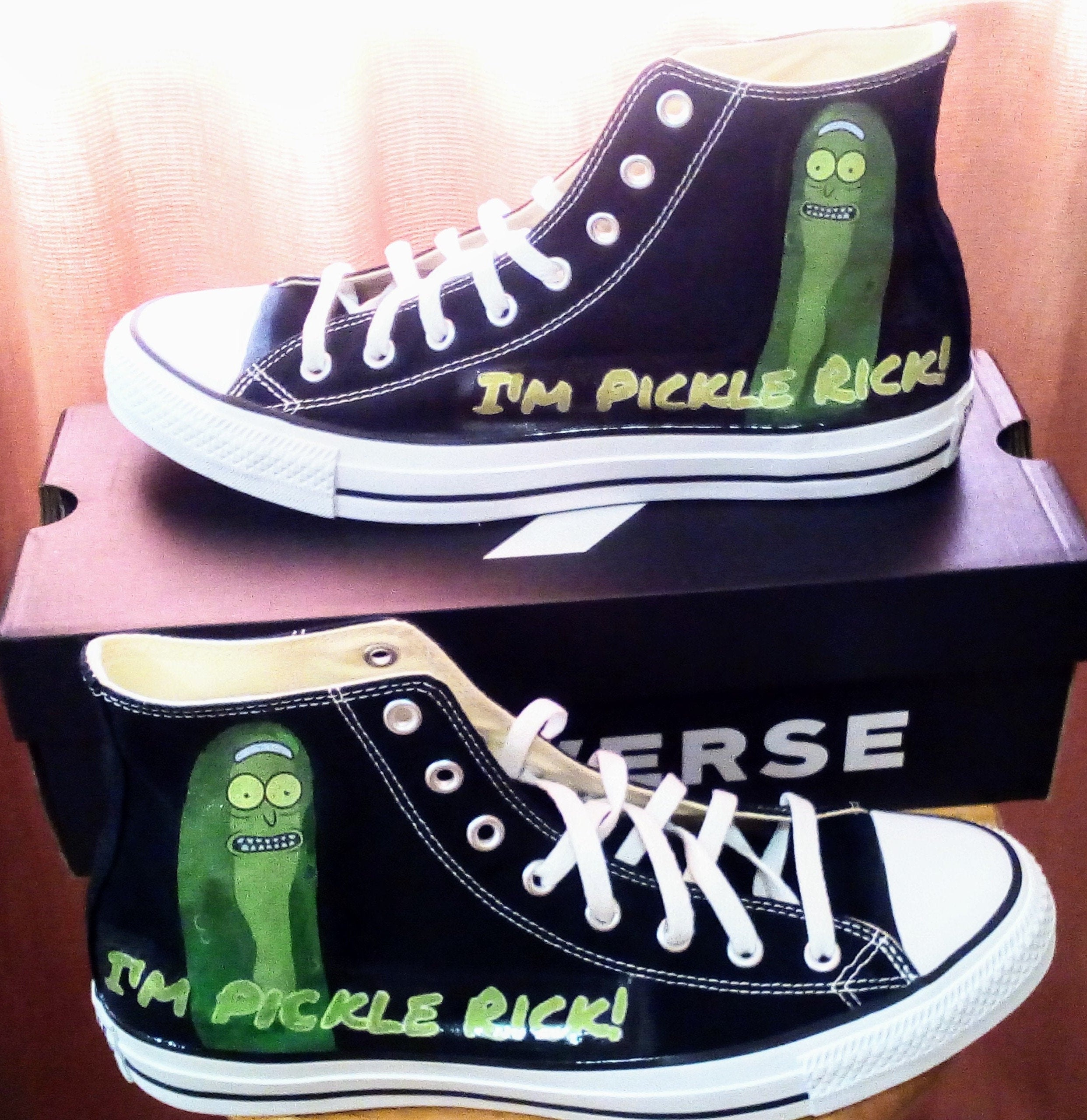 Detail Rick And Morty Converse Shoes Nomer 14