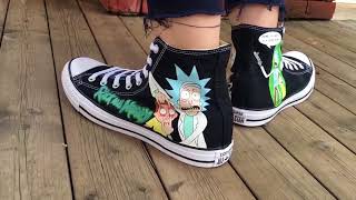 Detail Rick And Morty Converse Shoes Nomer 16
