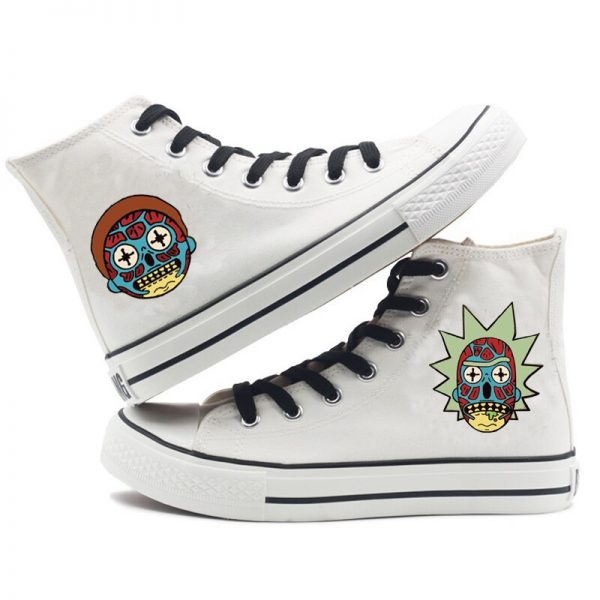 Detail Rick And Morty Converse Shoes Nomer 17