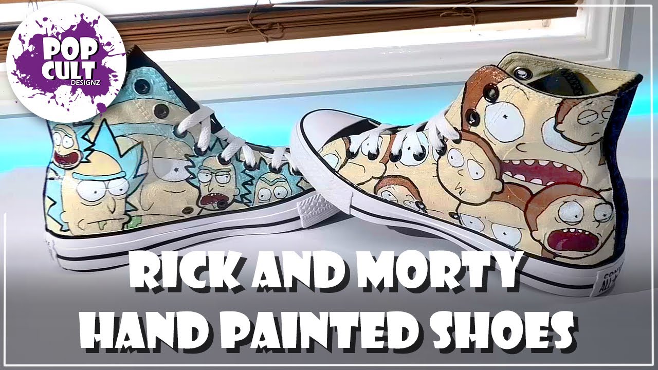 Detail Rick And Morty Converse Shoes Nomer 27