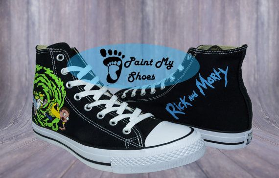 Detail Rick And Morty Converse Shoes Nomer 31